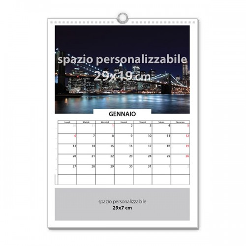 Calendario da muro 13 fogli 2024