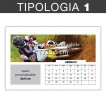 Calendario triangolare 2025 13 fogli