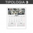  Calendar Box da tavolo 13 fogli 2024